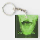 X-Rayed 3 - Radioaktiv Green Schlüsselanhänger (Vorderseite)