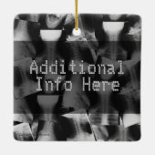 X-Rayed Original Keramikornament (Rückseite)