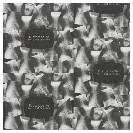 X-Rayed Original Stoff (Nahaufnahme)