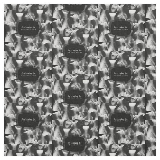 X-Rayed Original Stoff (Muster)
