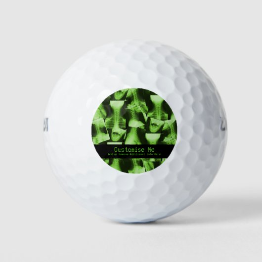X-Rayed - Radioactive Green Golfball (Vorderseite)