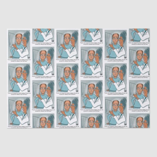 X-Rays-Tissue Seidenpapier (Vorderseite)