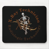 X Strahln-Techniker-Kreis Brown Mousepad (Vorne)