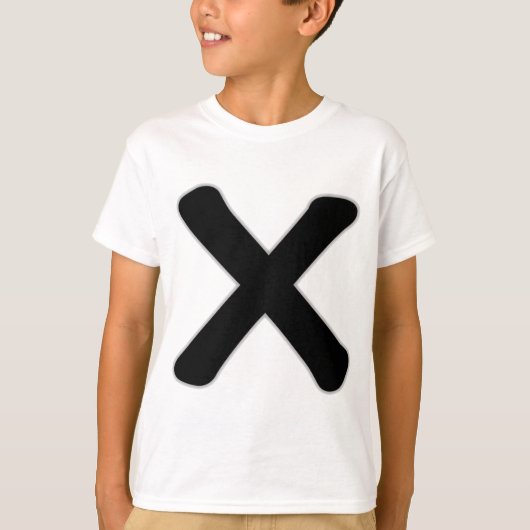 X T-Shirt (Vorderseite)