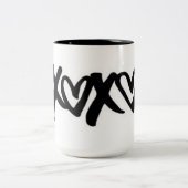 X UND O "I LIEBE YOU" TASSE FÜR IHN ODER SIE (Mittel)