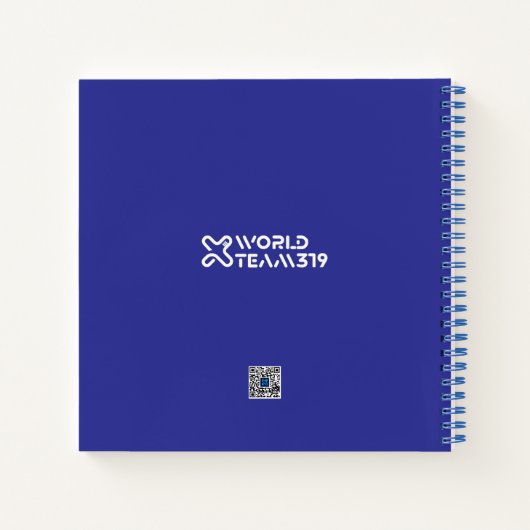 X World Team 319-20250220 Notebook Notizblock (Rückseite)
