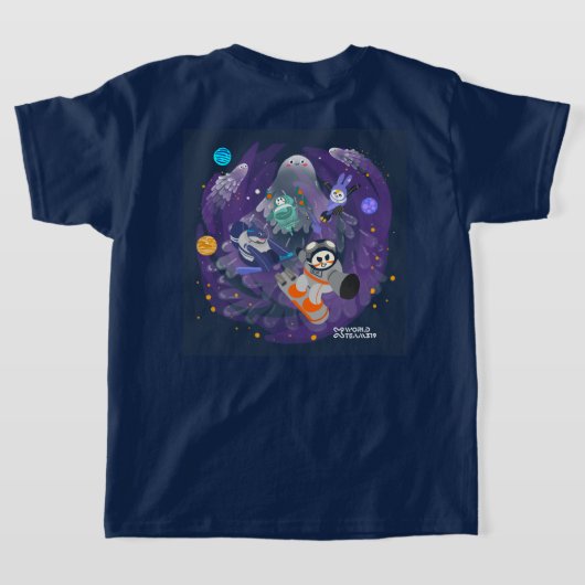 X World Team 319-20250221 Kids Basic T - Shirt (AblageHinten)