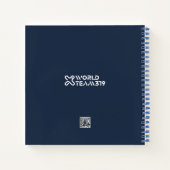 X World Team 319-20250221 Notebook Notizblock (Rückseite)