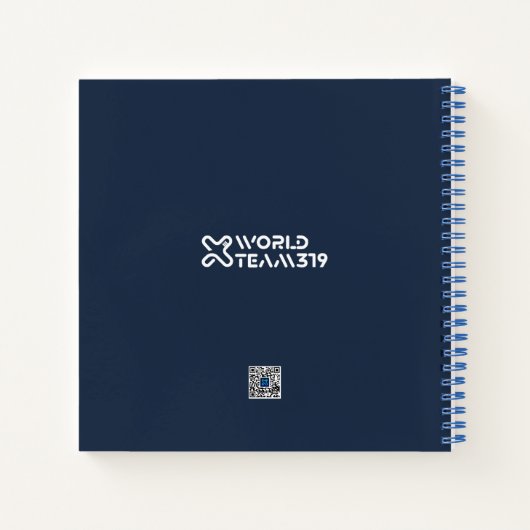 X World Team 319-20250221 Notebook Notizblock (Rückseite)