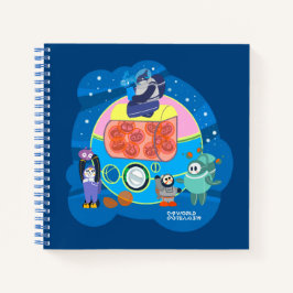 X World Team 319-20250228 Notebook Notizblock