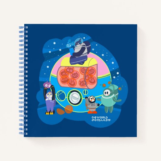 X World Team 319-20250228 Notebook Notizblock (Vorderseite)