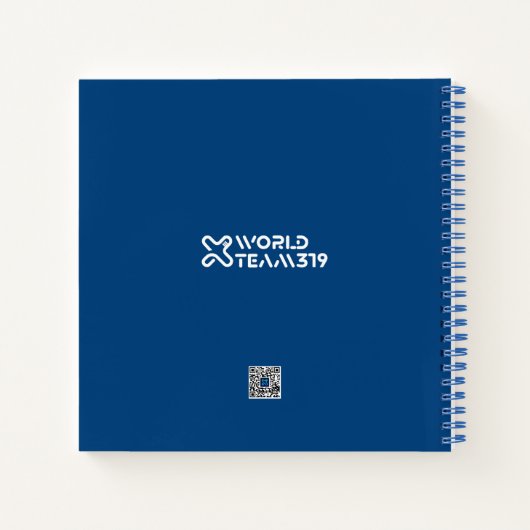 X World Team 319-20250228 Notebook Notizblock (Rückseite)