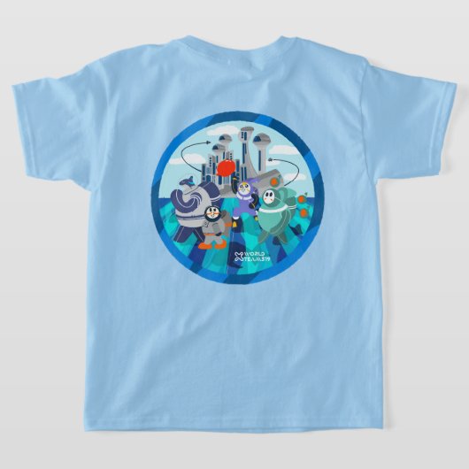 X World Team 319-20250229 Kids Basic T - Shirt (AblageHinten)