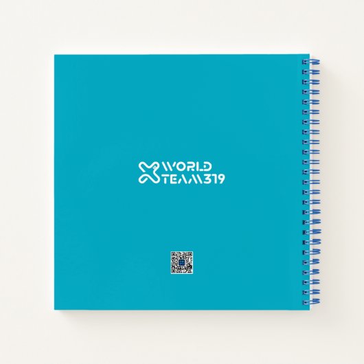 X World Team 319-20250229 Notebook Notizblock (Rückseite)