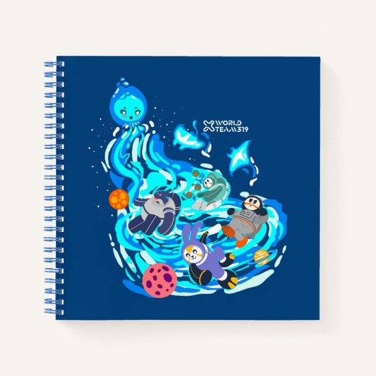 X World Team 319-20250305 Notebook Notizblock (Vorderseite)