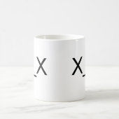 x_x tote Emoticon-Tasse Kaffeetasse (Mittel)
