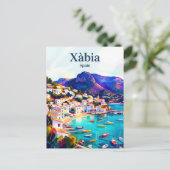 Xàbia Spanien Postkarte (Stehend Vorderseite)