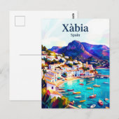 Xàbia Spanien Postkarte (Vorne/Hinten)