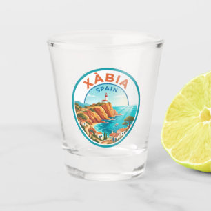 Xàbia Spanien Schnapsglas