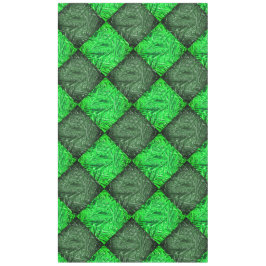 Xadrez verde falsa grama ou folhas de coqueiro. tischdecke