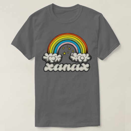 Xanax Rainbow T-Shirt (Design vorne)