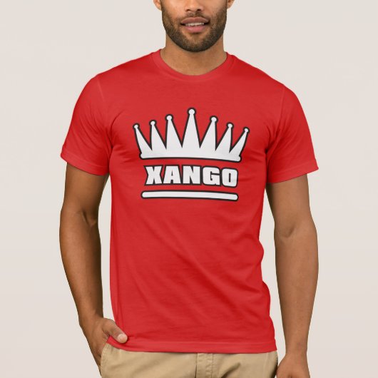 Xango nome e coroa 01 T-Shirt (Vorderseite)