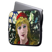 Xanthyra von Michael Moffa Laptopschutzhülle (Vorderseite Links)