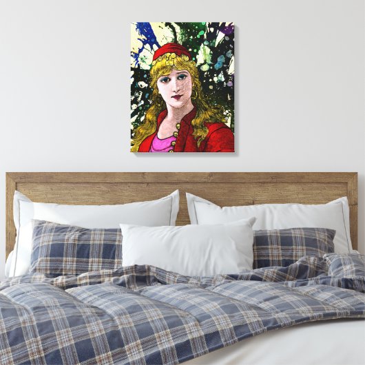 Xanthyra von Michael Moffa Leinwanddruck (Insitu (Schlafzimmer))