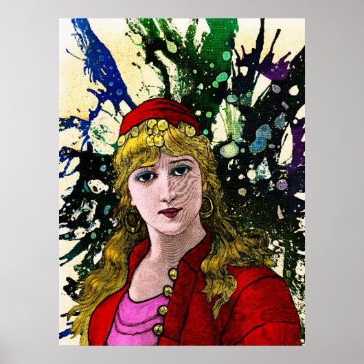 Xanthyra von Michael Moffa Poster (Vorne)