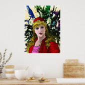 Xanthyra von Michael Moffa Poster (Küche)