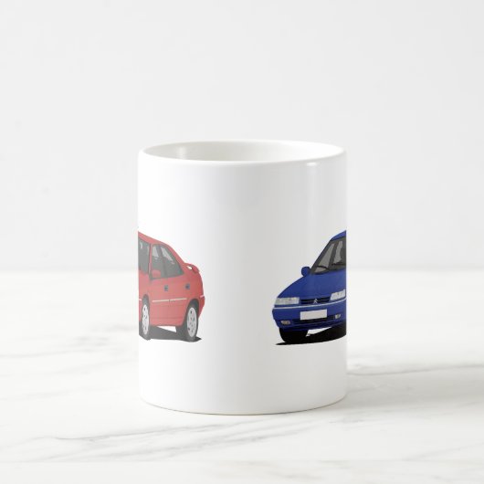 Xantia - 90er französischer Sedan Kaffeetasse (Mittel)