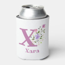 Xara Name mit floralem Design
