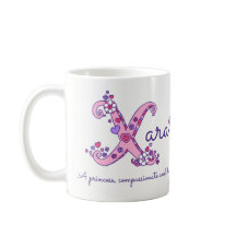Xara personalisierte X Monogramm-Tasse