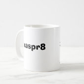 xasper8 (ärgern Sie) Kaffeetasse (Vorderseite Links)