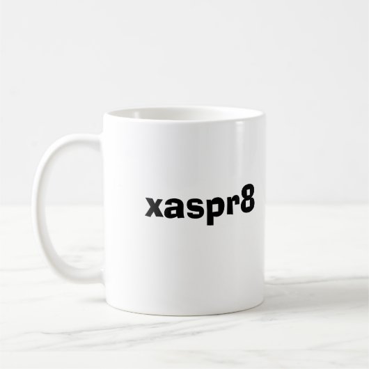 xasper8 (ärgern Sie) Kaffeetasse (Links)