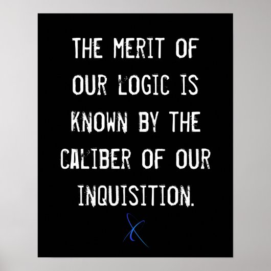 Xavier Craft Poster Quote#1 (Vorne)