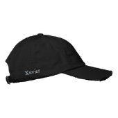 "Xavier" Herrenname bestickt, Bestickte Baseballkappe (Rechts)