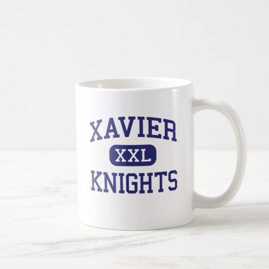 Xavier - Ritter - Highschool - New York New York Kaffeetasse (Rechts)
