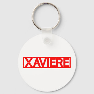 Xaviere Briefmarke Schlüsselanhänger