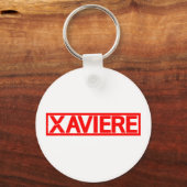 Xaviere Briefmarke Schlüsselanhänger (Vorderseite)