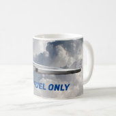 XB-70 Tasse "Nur für Jet-Kraftstoff" (VorderseiteRechts)