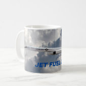 XB-70 Tasse "Nur für Jet-Kraftstoff" (Vorderseite Links)
