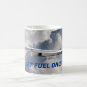 XB-70 Tasse "Nur für Jet-Kraftstoff" (Mittel)