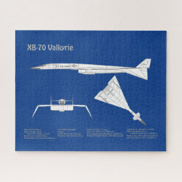 XB-70 Valkyrie - Flugzeugkonzepte ABD Puzzle