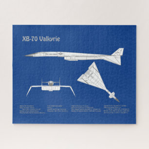 XB-70 Valkyrie - Flugzeugkonzepte ABD Puzzle