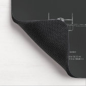 XB-70 Valkyrie - Flugzeugkonzepte PD Mousepad (Ecke)