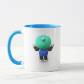 XBlast - Türkis-Spieler Tasse (Links)