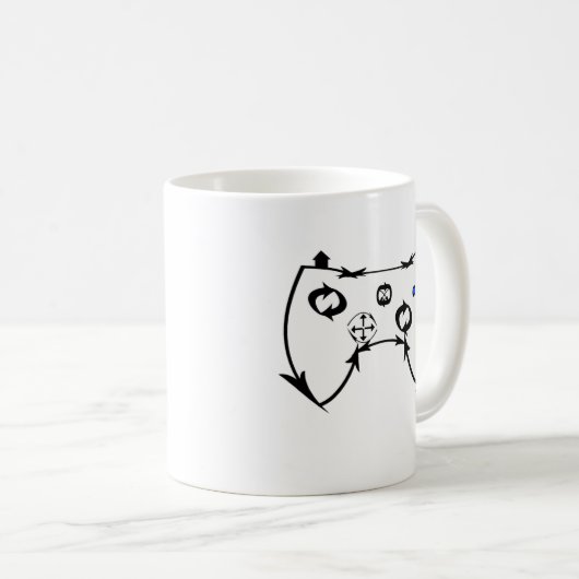 Xbox- 360prüfer-Tasse Kaffeetasse (VorderseiteRechts)