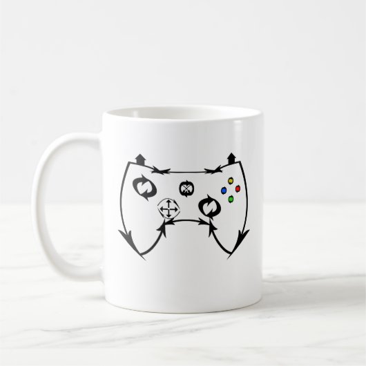 Xbox- 360prüfer-Tasse Kaffeetasse (Links)
