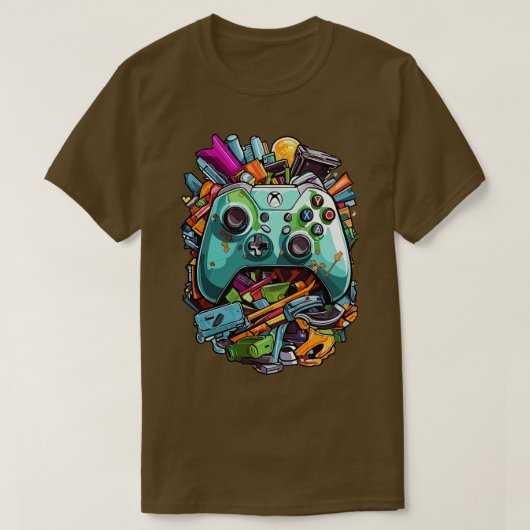 Xbox-Controller T-Shirt (Design vorne)